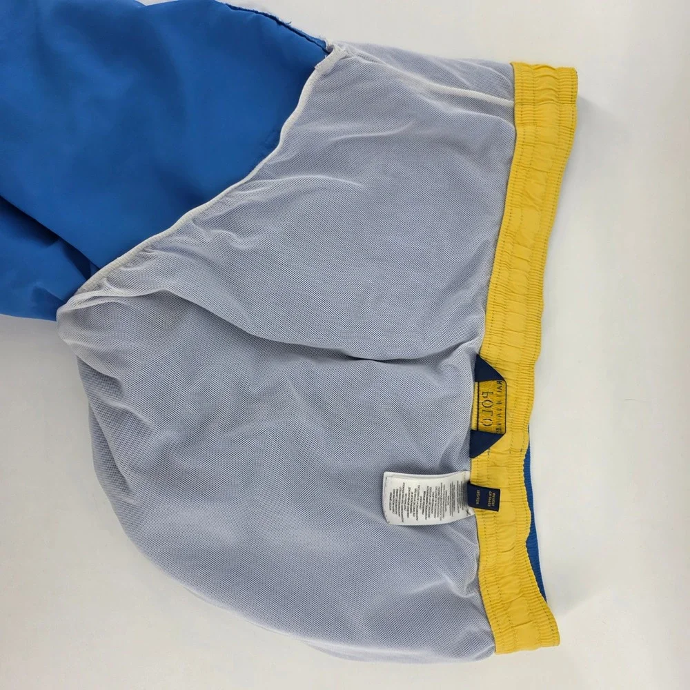 Polo Ralph Lauren Swim Trunks Mens XL Heritage Nylon Classic Blue Beachwear